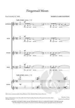 Fingernail Moon von Marie-Claire Saindon (Download) 