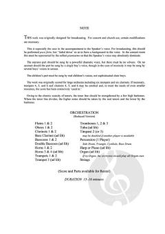 A Song of Thanksgiving von Ralph Vaughan Williams (Download) 