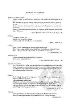 A Song of Thanksgiving von Ralph Vaughan Williams (Download) 