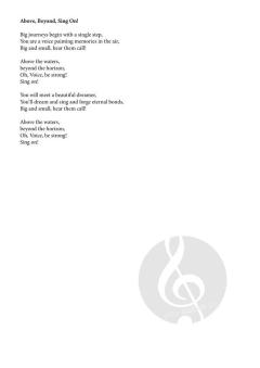 Above, Beyond, Sing On! von Tracy Wong (Download) 