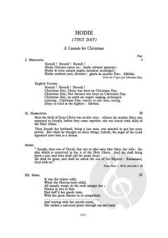 Hodie (This Day) von Ralph Vaughan Williams (Download) 