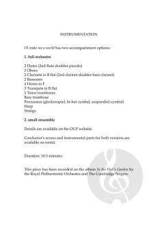 I'll make me a world von John Rutter (Download) 