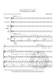 I'll make me a world von John Rutter (Download) 