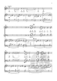 A Clare Benediction (Japanese) von John Rutter (Download) 