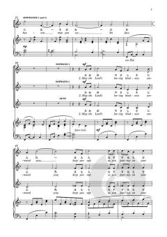 A Clare Benediction (Japanese) von John Rutter (Download) 