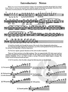 Daily Drills And Technical Studies For Trombone von Max Schlossberg 