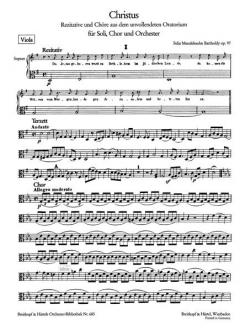 Christus op. 97 von Felix Mendelssohn Bartholdy 