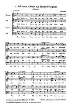 20 Responsorien Heft 4 (Max Reger) 