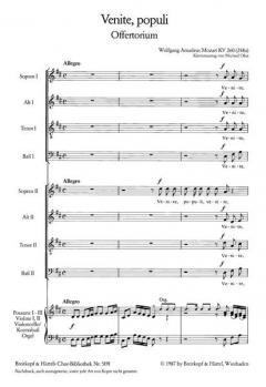 Venite, populi KV 260 (W.A. Mozart) 
