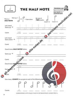 Beanstalk's Basics For Piano Theory Book Preparatory Level A von Cheryl Finn 