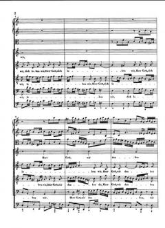 Herr Gott, dich loben wir von Johann Sebastian Bach 