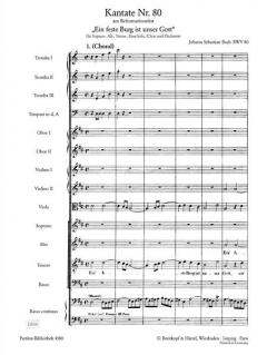 Ein feste Burg ist unser Gott von Johann Sebastian Bach 