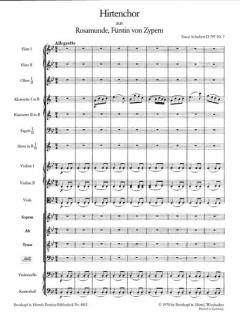 Rosamunde op. 26 D 797/7 von Franz Schubert 