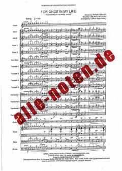 For Once In My Life (Michael Bublé) 