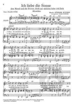 Ich liebe die Sonne den Mond und die Sterne... von Günther Wittkop 