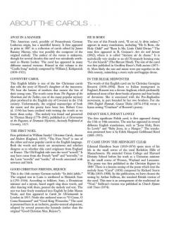 15 Easy Christmas Carol Arrangements High Voice 