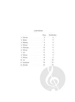 Bach For The Young Bass Player 