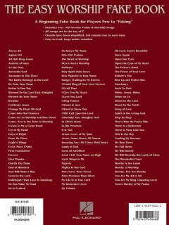 The Easy Worship Fake Book 