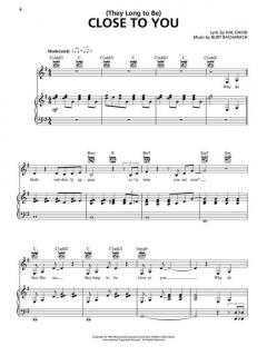 Piano Play-Along Vol. 31 von The Carpenters 