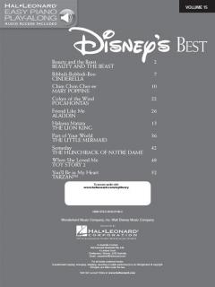 Easy Piano Online Audio Play-Along Vol. 15: Disney's Best 