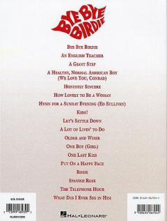 Bye Bye Birdie Vocal Selections von Charles Strouse 