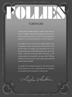 The Complete Follies Collection (Vocal Selections) von Stephen Sondheim 