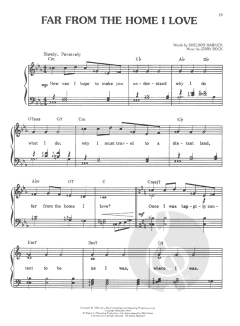 Fiddler On The Roof von Jerry Bock 