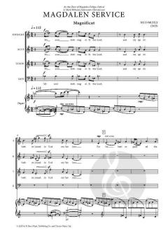 Magdalen Service von Nico Muhly 