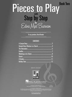 Pieces To Play With Step By Step Book 2 von Edna-Mae Burnam 