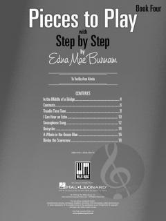 Pieces To Play With Step By Step Book 4 von Edna-Mae Burnam 