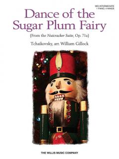 Dance Of The Sugarplum Fairy Piano Duet von Pjotr Iljitsch Tschaikowski 