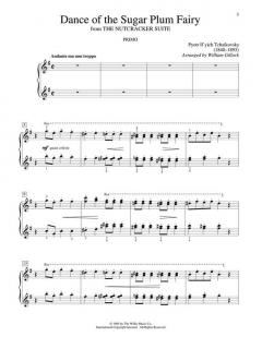Dance Of The Sugarplum Fairy Piano Duet von Pjotr Iljitsch Tschaikowski 
