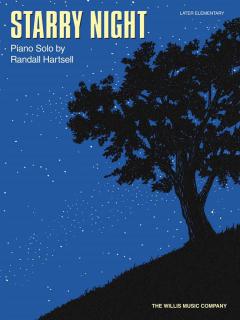Starry Night Later Elementary Piano Solo von Randall Hartsell 