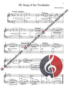 Little Suite In Baroque Style Later Elementary Piano Solo von William Gillock 