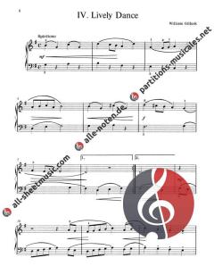 Little Suite In Baroque Style Later Elementary Piano Solo von William Gillock 