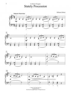 Stately Procession Piano Solo Primary Four von William Gillock 