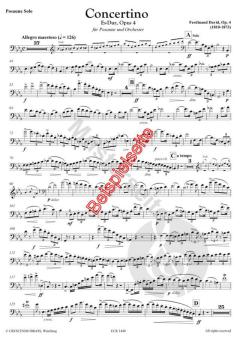 Concertino Es-Dur op. 4 von Ferdinand David 