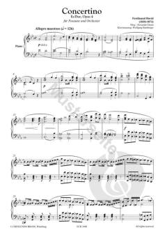 Concertino Es-Dur op. 4 von Ferdinand David 