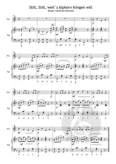 Still, still. still - weil´s Alphorn klingen will von Gottfried Hummel 
