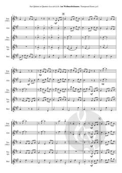 Am Weihnachtsbaume die Lichter brennen von Bernd Frank 