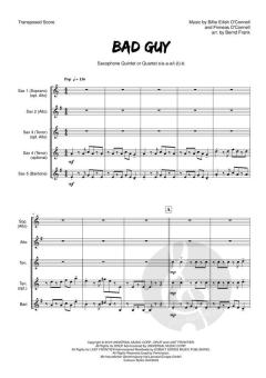 Bad guy von Billie Eilish O'Connell 