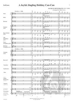 A Joyful Jingling Holiday Can-Can  von Mark Lortz 