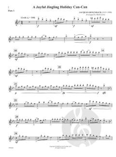 A Joyful Jingling Holiday Can-Can  von Mark Lortz 