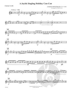 A Joyful Jingling Holiday Can-Can  von Mark Lortz 