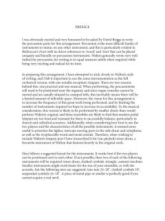 Belshazzar's Feast von William Walton (Download) 