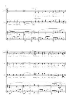 His Eye is on the Sparrow von Mack Wilberg (Download) 