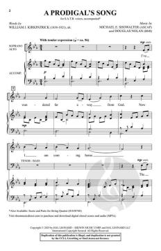 A Prodigal's Song von Douglas Nolan 