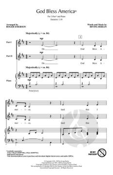 God Bless America von Irving Berlin (Download) 