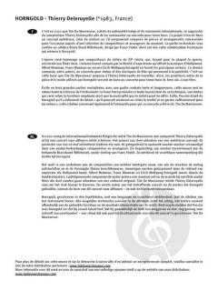 Horngold von Thierry Deleruyelle 