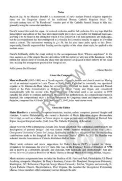 In Paradisum von Maurice Duruflé 